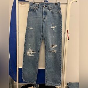 Levi’s 501 Ripped Jeans